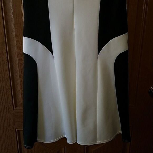 Michael Tyler black and white dress SZ L NWT - Picture 7 of 7